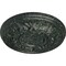 Ekena Millwork Odessa Ceiling Medallion (Fits Canopies up to 2 1/2"), 7 1/2"OD x 1 1/8"P, Painted Turtle Crackle CM07ODPTC - alternate 5